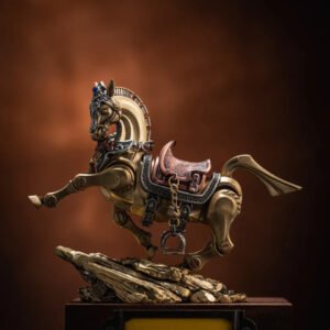 brass with white bronze with copper heroic steed details 06 2.jpg